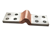 High conductivity laminated copper busbar connector